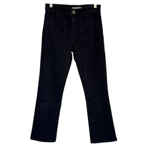 Joie Laney Cropped Black Jeans Size 26 Designer Slim Ankle Denim Minimalist Chic